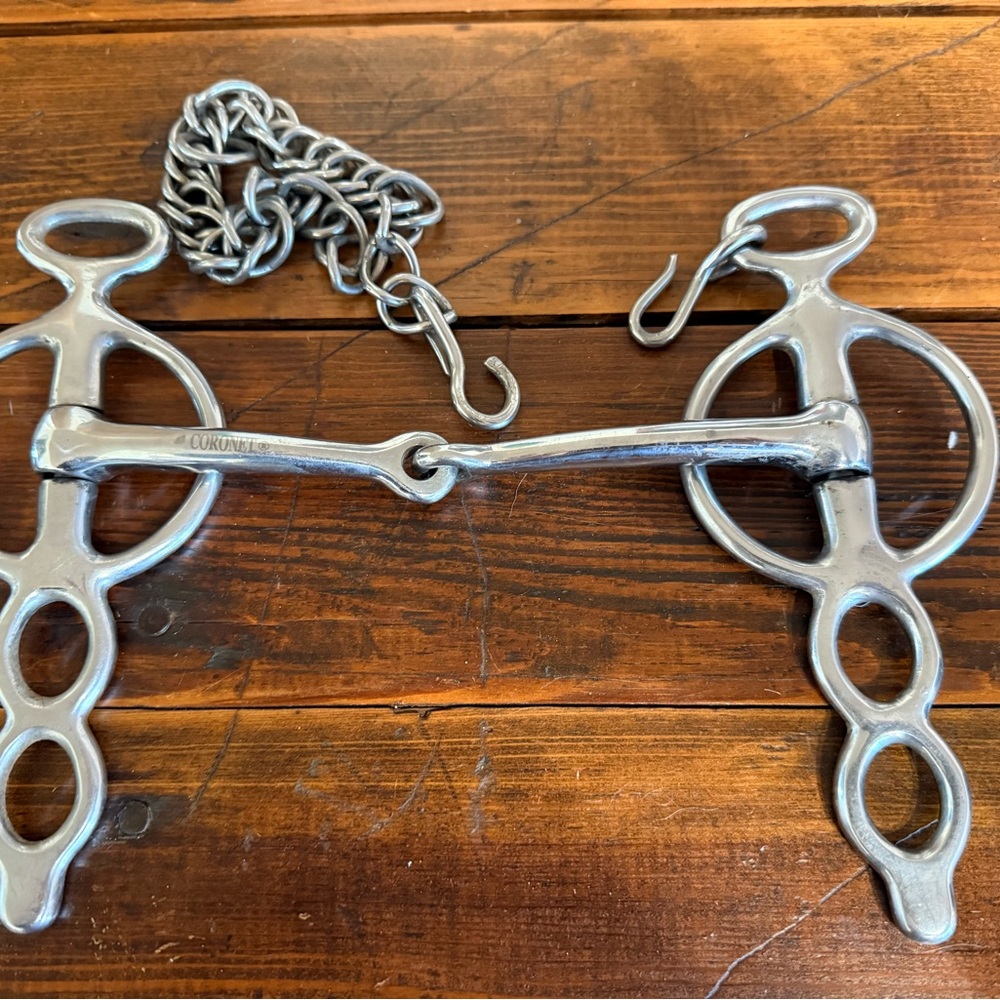 Draft Horse Liverpool Carriage Driving Snaffle Bit